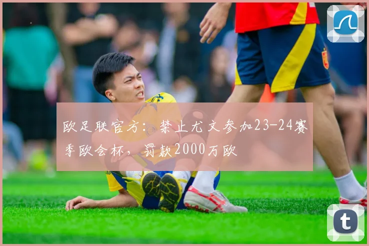 欧足联官方：禁止尤文参加23-24赛季欧会杯，罚款2000万欧