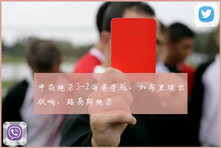 申花绝杀3-2海港夺冠，加布里埃尔双响，路易斯绝杀